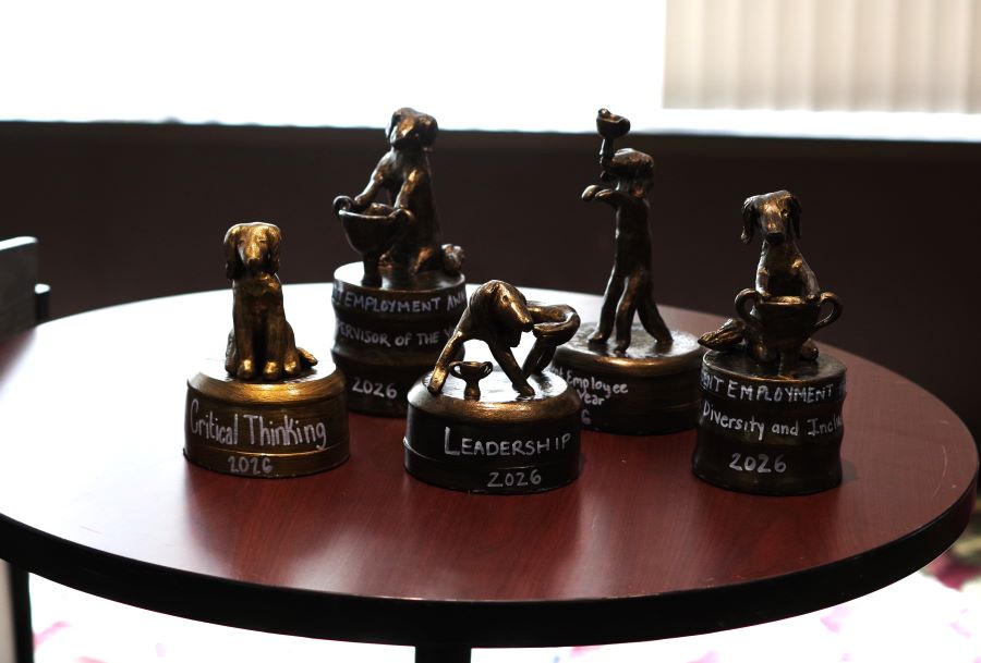 Student Employment Awards created by SIU Craft shop